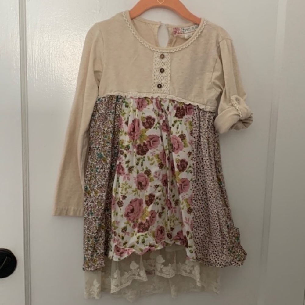 Free Planet child’s boho dress 6x